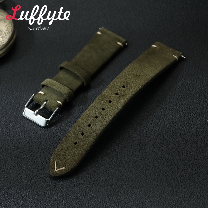 Smartwatch Vintage Watches For Women - Винтажный замшевый кожаный ремешок для часов