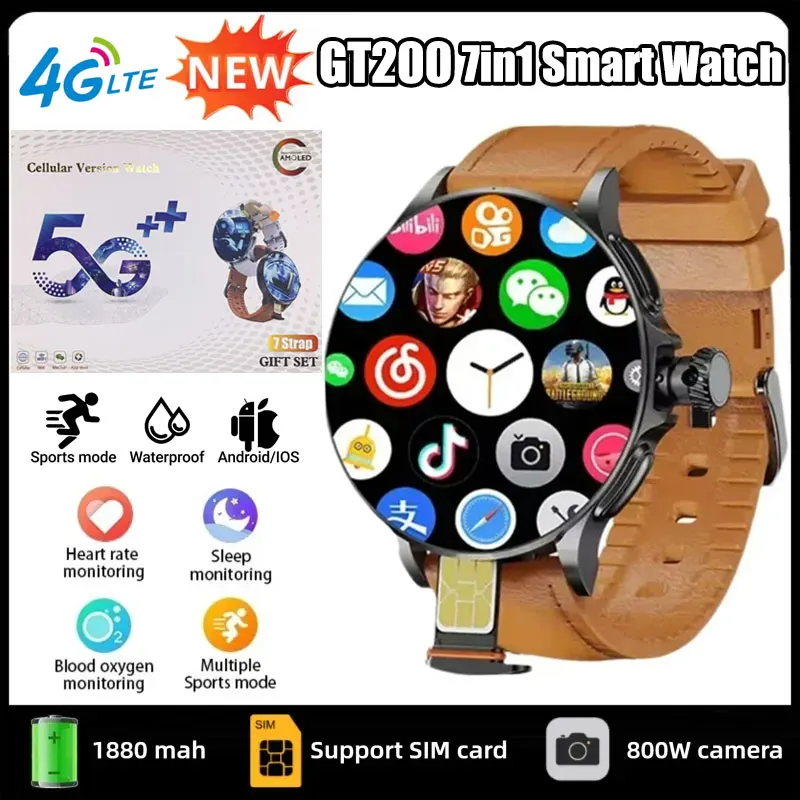 Smartwatch Watches For Women With Gps - GT200 – умные часы 5G с