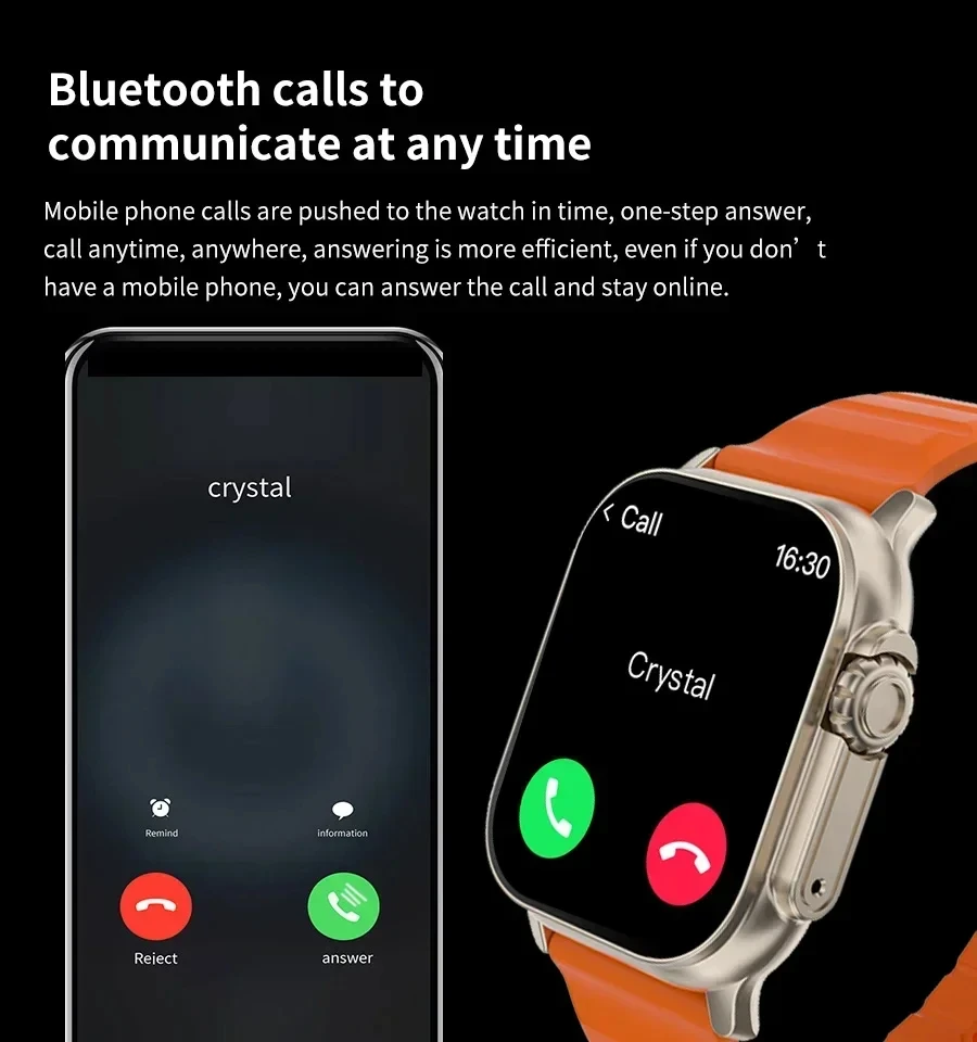 Новые умные часы T10 Ultra, 49 – обзор и цена Smartwatch Watches For Women With Gps