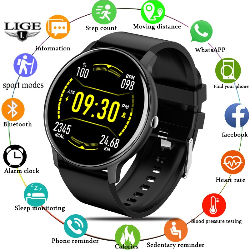 Умные часы LIGE – отличный под – обзор и цена Smartwatch Watches Brands For Women