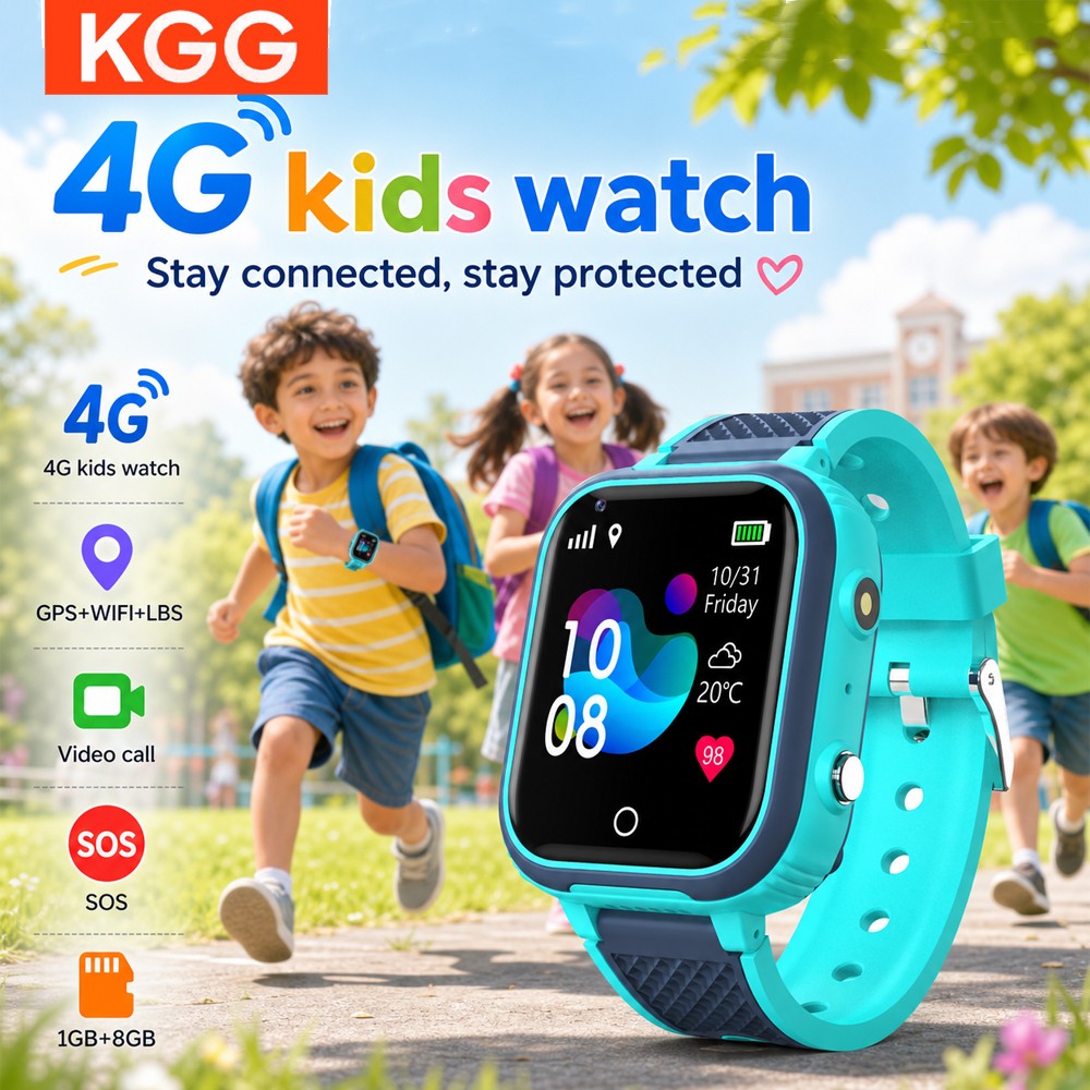 Детские умные часы 4G с видеоз – обзор и цена Smartwatch Watches For Kids With Gps