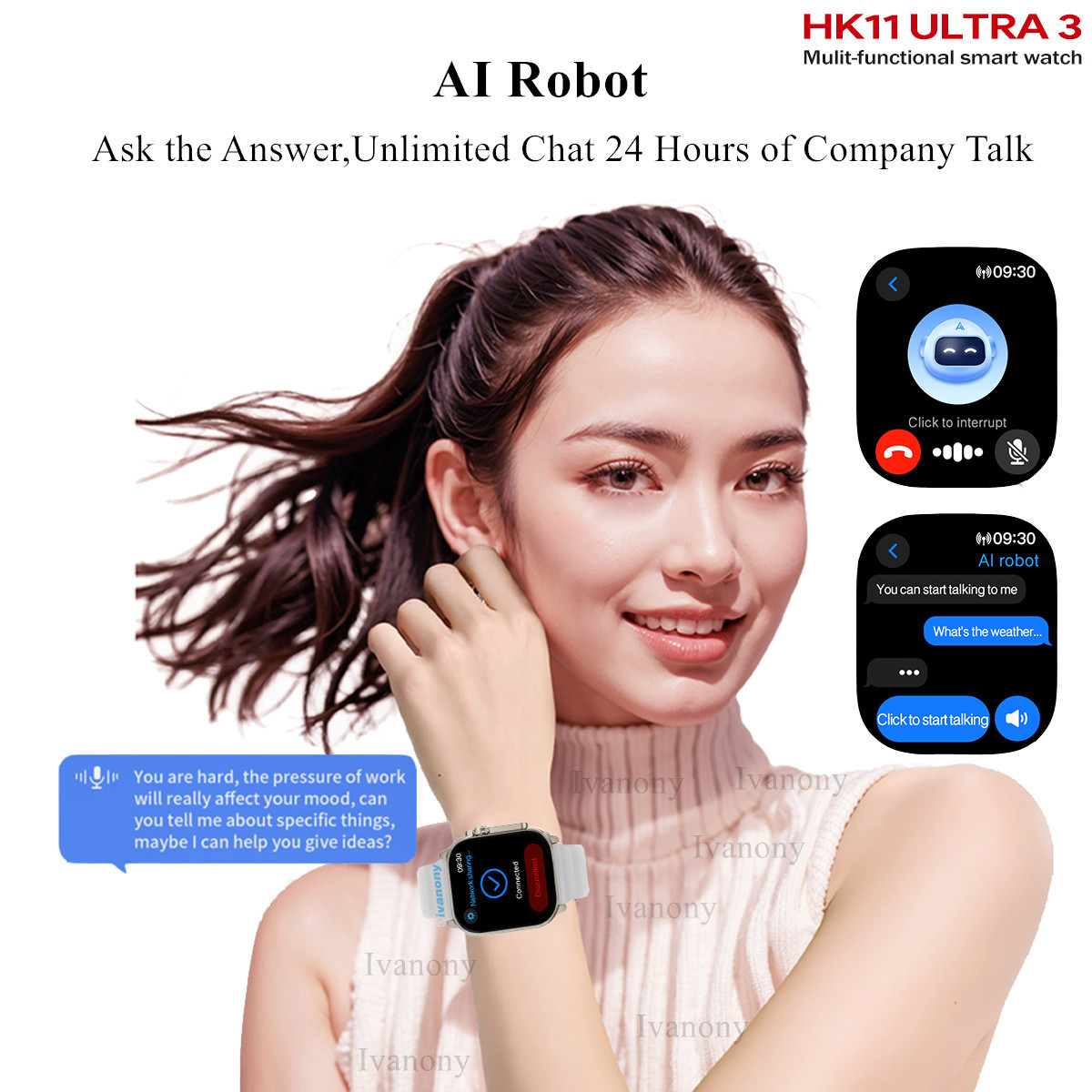 Новые умные часы HK11 Ultra 3, – обзор и цена Smartwatch Watches Price