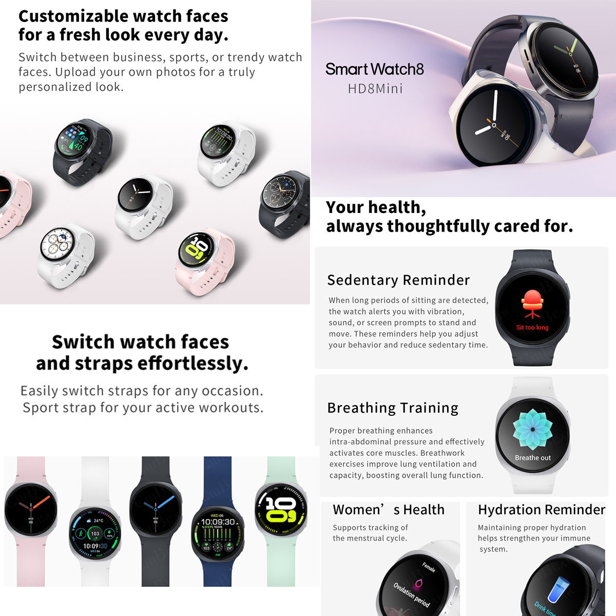 Новые смарт-часы 2026 года: 8  – обзор и цена Smartwatch Watches For Women With Gps