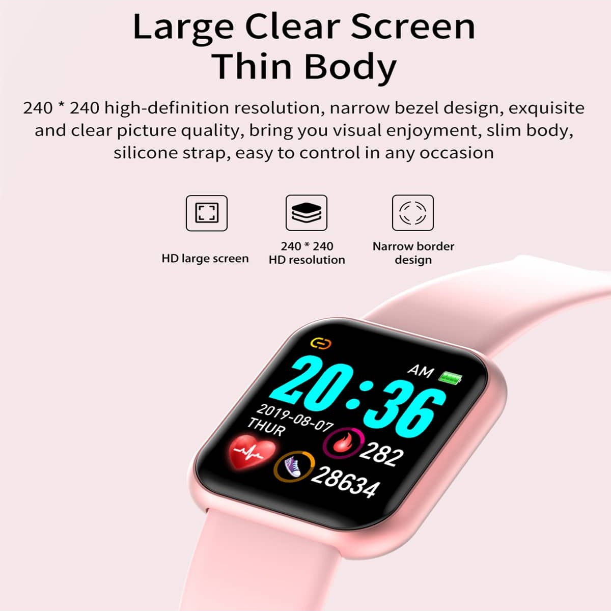 Смарт-часы Y68 D20 мужские, ум – обзор и цена Smartwatch Watches Price