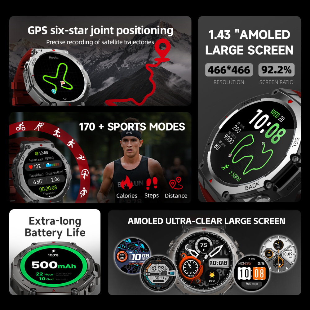 SKMEI военные спортивные умные – обзор и цена Smartwatch Watches For Girls