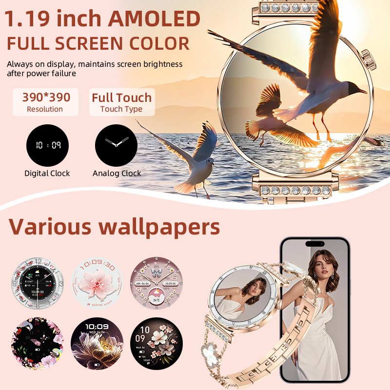 Новые женские умные часы LIGE  – обзор и цена Watches Ladies Smartwatch