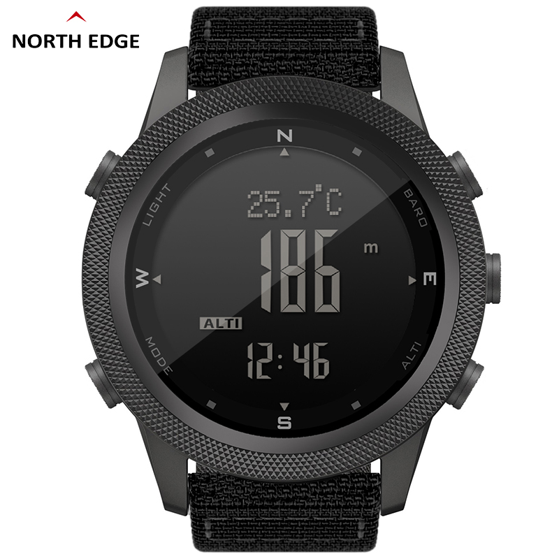 Часы NORTH EDGE афпачи-46 мужс – обзор и цена Altimeter Compass Watch