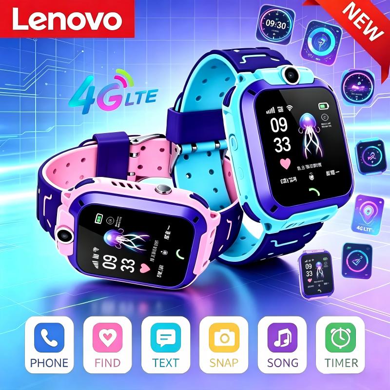 Новые умные часы Lenovo с функ – обзор и цена Smartwatch Watches For Kids With Gps