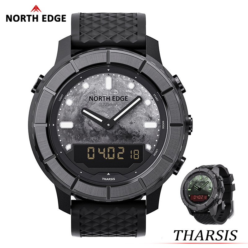 Мужские часы NORTH EDGE 2026 T – обзор и цена Altimeter Compass Watch