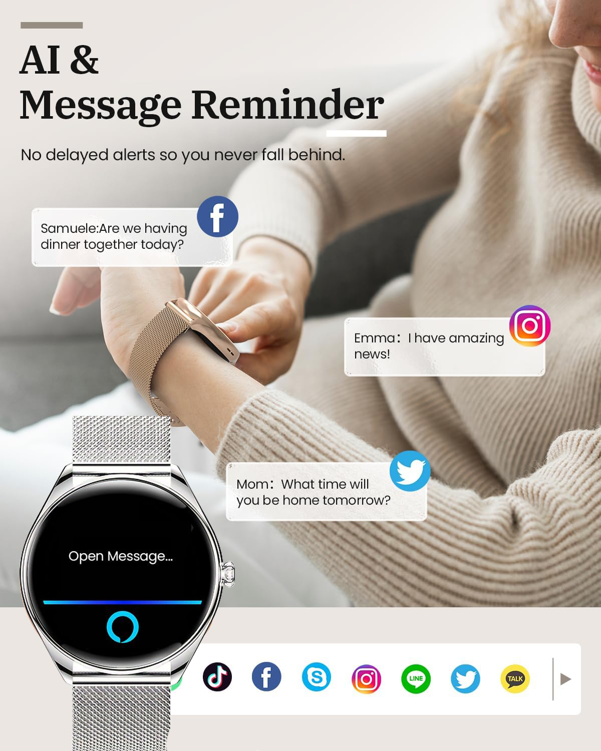 2026 Оригинальные ультратонкие – обзор и цена Watches Ladies Smartwatch
