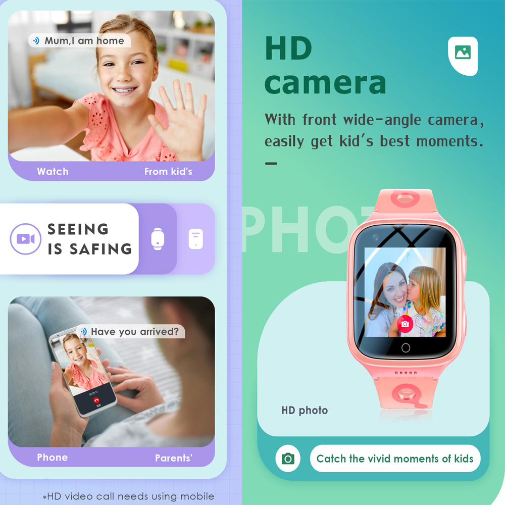4G Смарт-часы для детей с GPS, – обзор и цена Smartwatch Watches For Kids With Gps