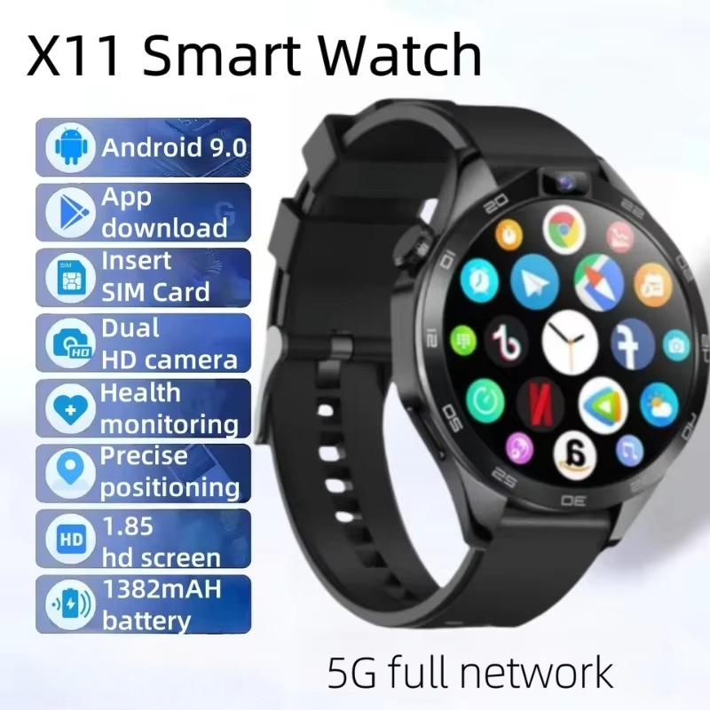Новые умные часы X11 4G для му – обзор и цена Smartwatch Watches For Women With Gps