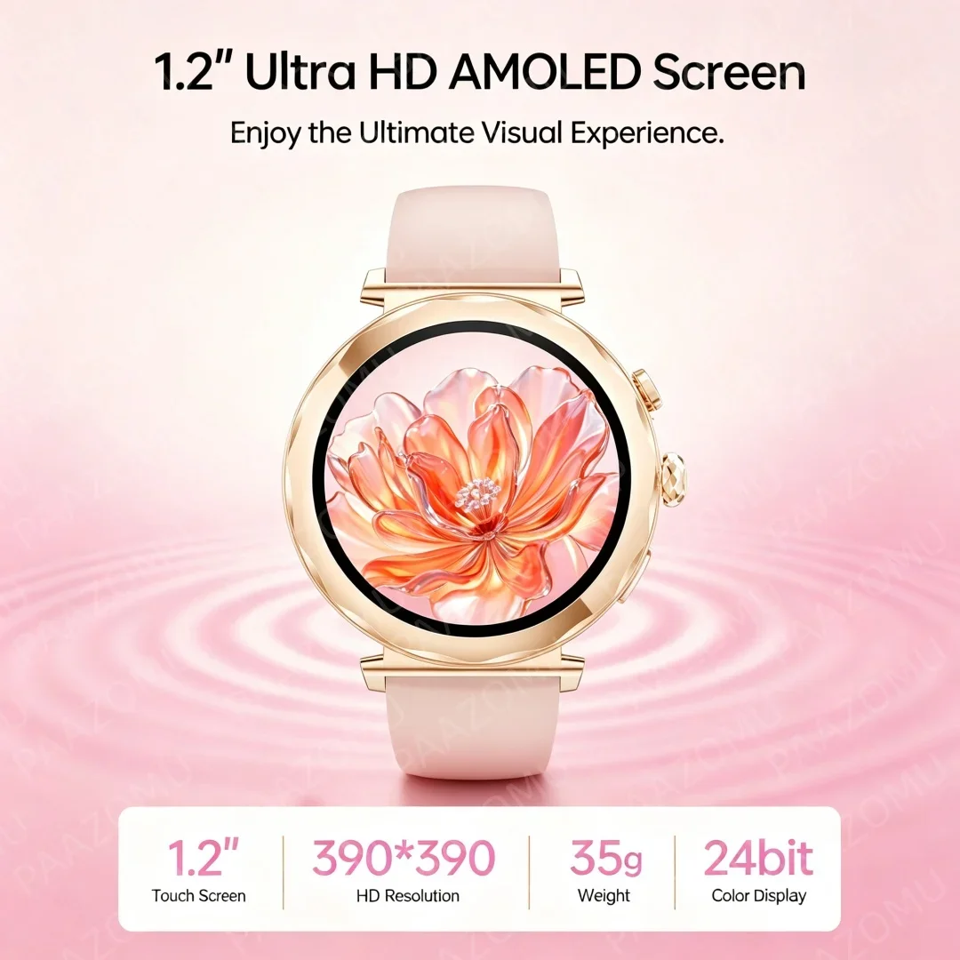 Женские умные часы Rose Gold 2 – обзор и цена Watches Ladies Smartwatch