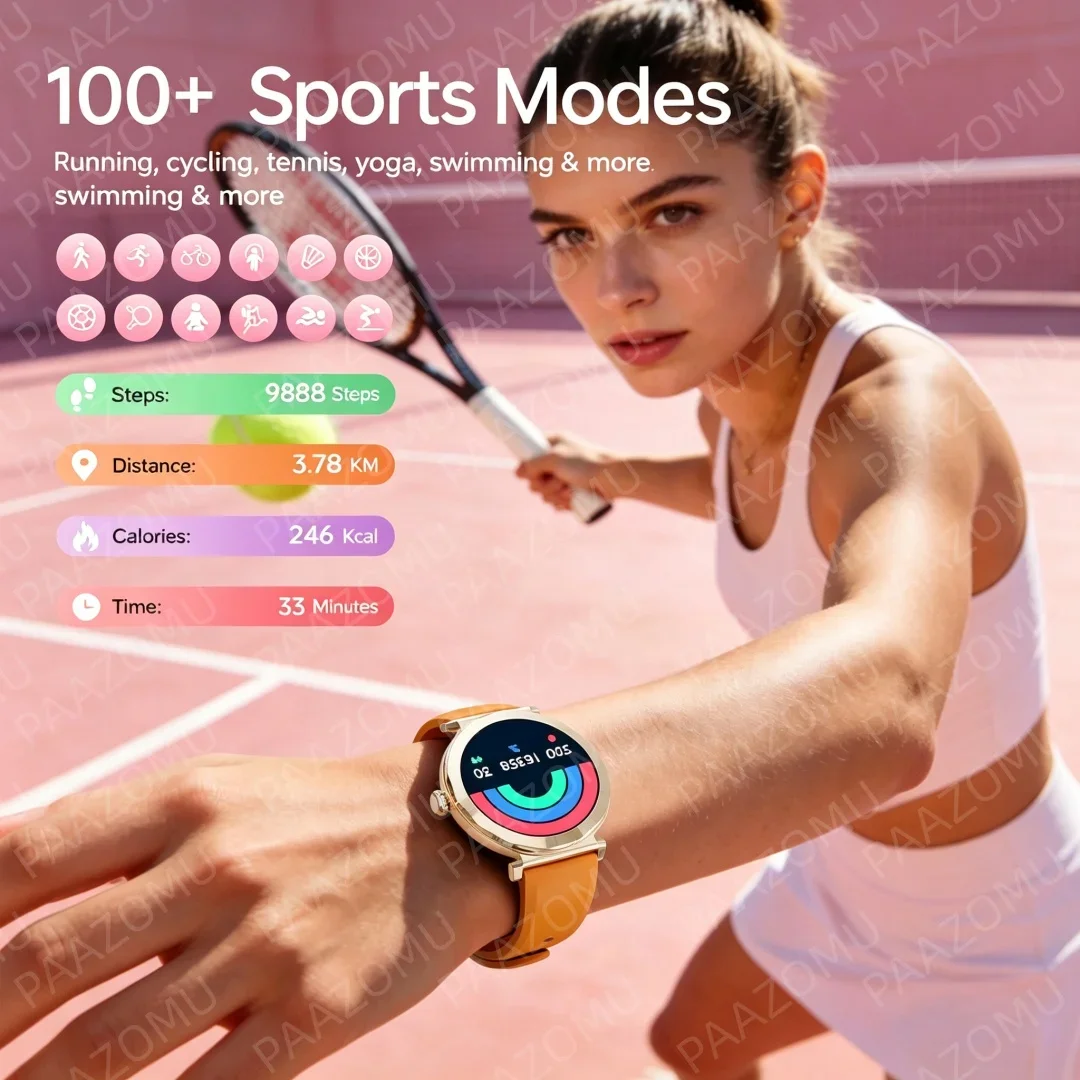 Женские умные часы Rose Gold 2 – обзор и цена Watches Ladies Smartwatch