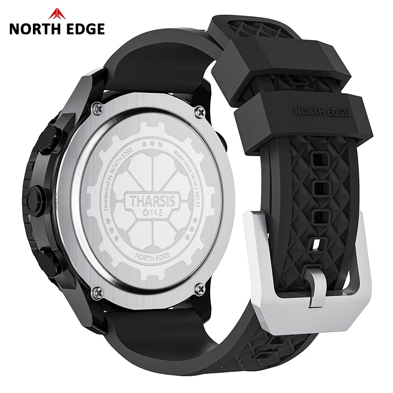 NORTH EDGE THARSIS Мужские циф – обзор и цена Altimeter Compass Watch