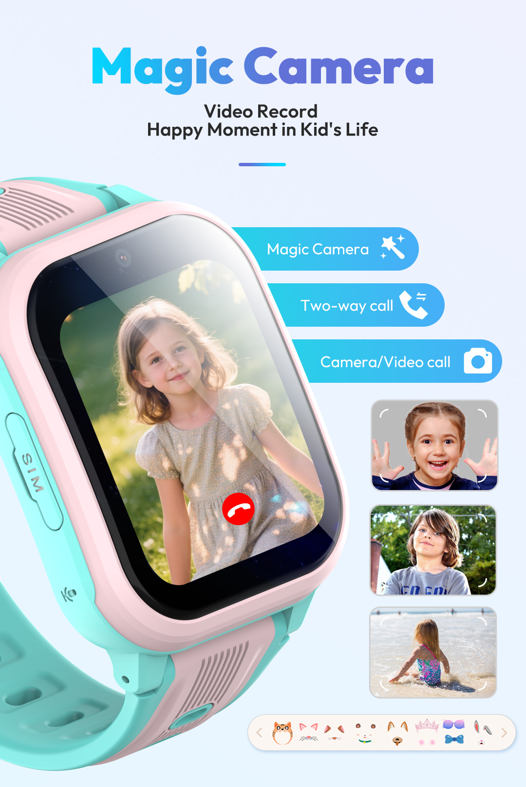 Умные часы KT41 - Детские часы – обзор и цена Smartwatch Watches For Kids With Gps