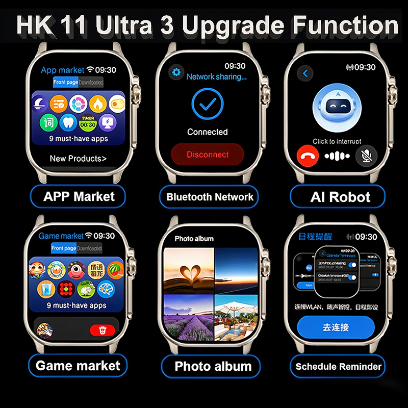 Новые мужские часы HK11 ULTRA3 – обзор и цена Smartwatch Watches For Women With Gps