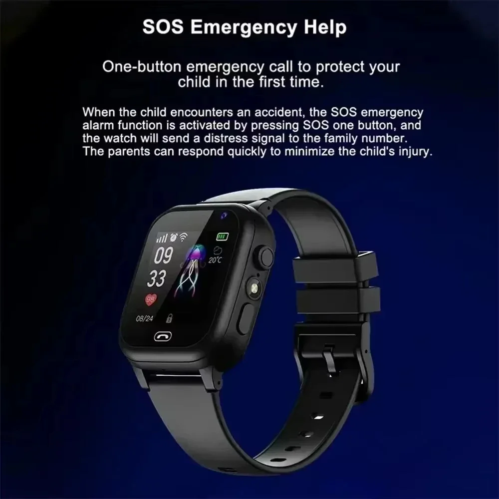 Детские смарт-часы Lenovo 5G с – обзор и цена Smartwatch Watches For Kids With Gps